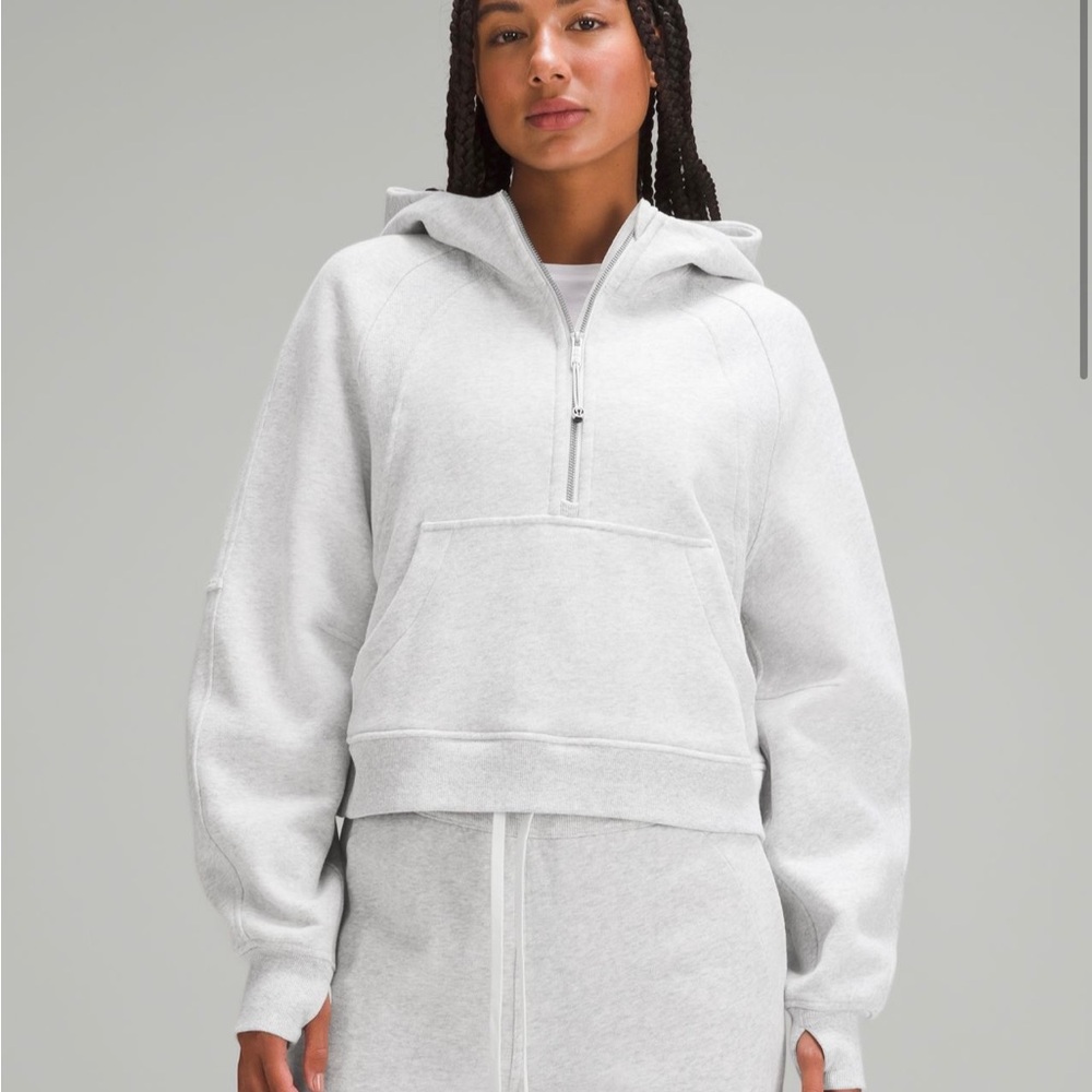 COPY - Lululemon SCUBA OVERSIZED HALF ZIPPED HOODIE XS/S